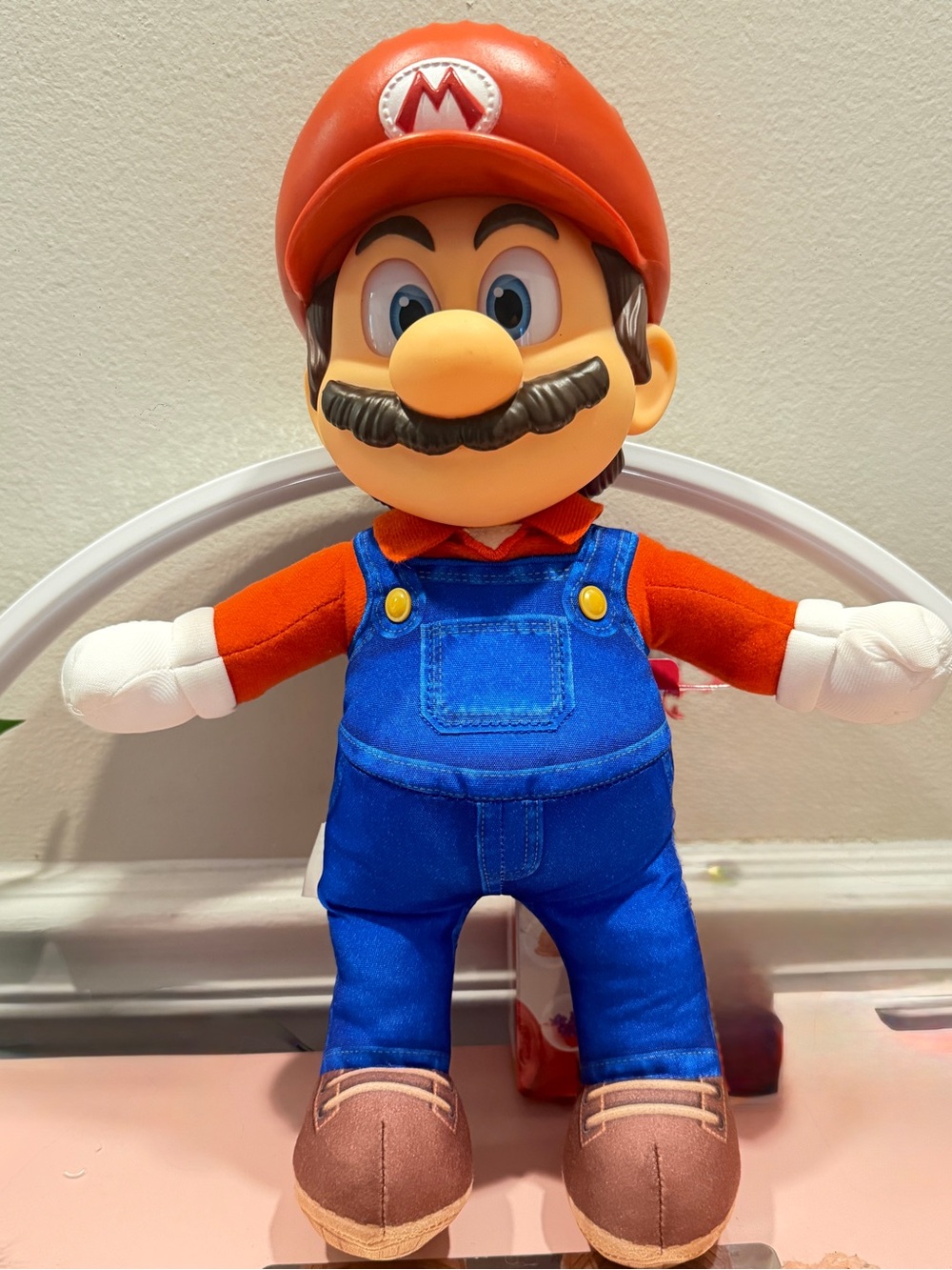 Nintendo Mario Plush - Red Hat, Red Shirt & Blue Overalls